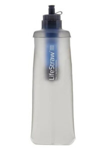 sustainable purifying water bottle-action